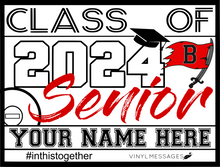 Load image into Gallery viewer, 2025 Senior Graduation Lawn Sign