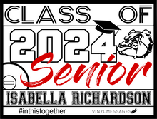 Load image into Gallery viewer, 2025 Senior Graduation Lawn Sign