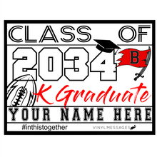 Load image into Gallery viewer, Class of 2035 Kindergarten Graduation Lawn Sign