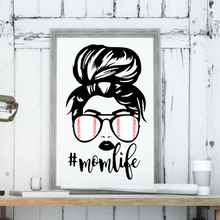 Load image into Gallery viewer, Baseball #MOMLIFE Decal