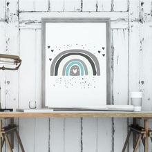 Load image into Gallery viewer, Boho Rainbow with Hearts, Stars & Dots
