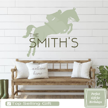 Load image into Gallery viewer, Horse with family name