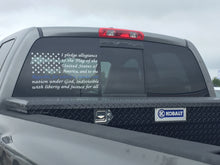 Load image into Gallery viewer, Pledge of Allegiance Flag | Memorial Day | Fourth of July Decor