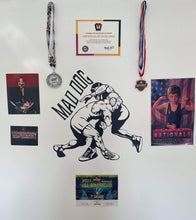 Load image into Gallery viewer, Personalized Wrestling Single leg Takedown Decal