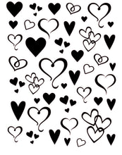 Load image into Gallery viewer, 80 Valentine's Hearts (Sizes ranging .5"- 4" tall)
