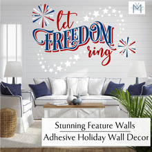 Load image into Gallery viewer, Let Freedom Ring  Fourth of July Party Decor