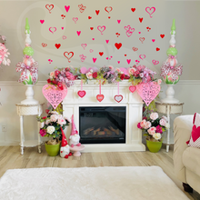 Load image into Gallery viewer, 80 Valentine's Hearts (Sizes ranging .5"- 4" tall)