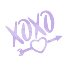 Load image into Gallery viewer, XOXO Valentine's Heart with Arrow