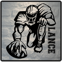 Load image into Gallery viewer, Football Player with Personalized Name