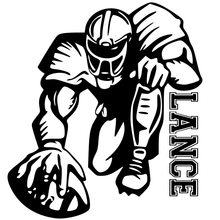 Load image into Gallery viewer, Football Player with Personalized Name