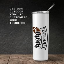 Load image into Gallery viewer, Football Mom decal