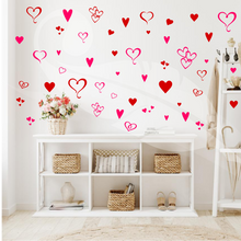 Load image into Gallery viewer, 80 Valentine's Hearts (Sizes ranging .5"- 4" tall)