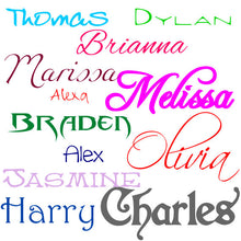 Load image into Gallery viewer, Personalized Children's Name Decal