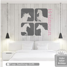 Load image into Gallery viewer, Childrens horse art