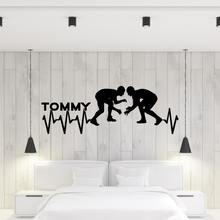 Load image into Gallery viewer, Heartbeat Wrestlers with Name Personalization