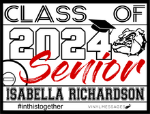 Load image into Gallery viewer, 2024 Senior Graduation Lawn Sign
