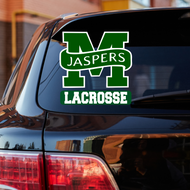 Manhattan Jasper Lacrosse Large Decal