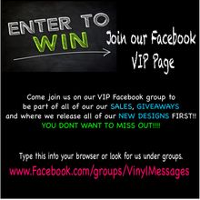 Load image into Gallery viewer, Enter our Vip Facebook Page
