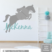 Load image into Gallery viewer, Personalized name with horse
