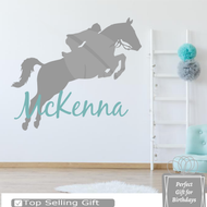 Personalized name with horse