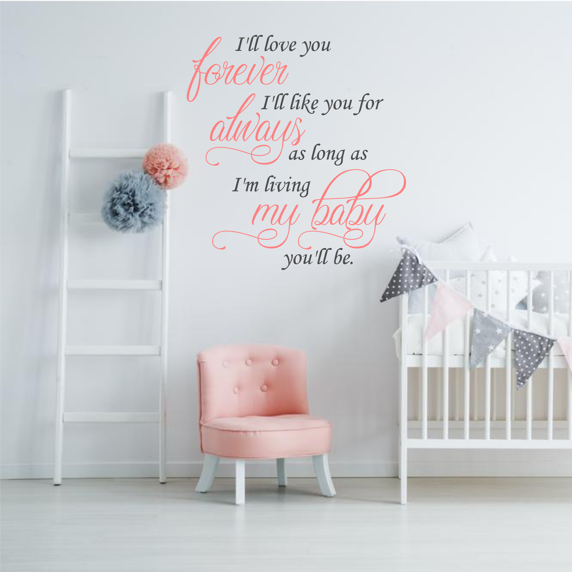 Decals Love You Forever