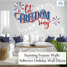Load image into Gallery viewer, Let Freedom Ring  Fourth of July Party Decor
