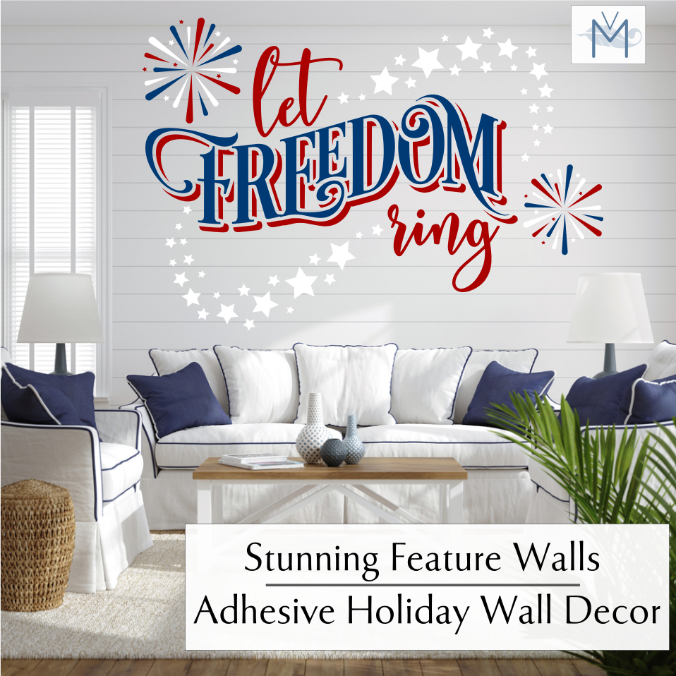 Let Freedom Ring  Fourth of July Party Decor