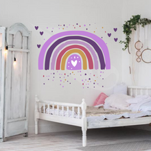 Load image into Gallery viewer, Boho Rainbow with Hearts, Stars &amp; Dots
