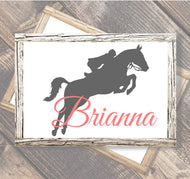 English Horseback riding decor