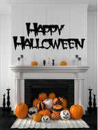 Happy Halloween Party Decor