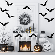 Halloween Bat Set of 12